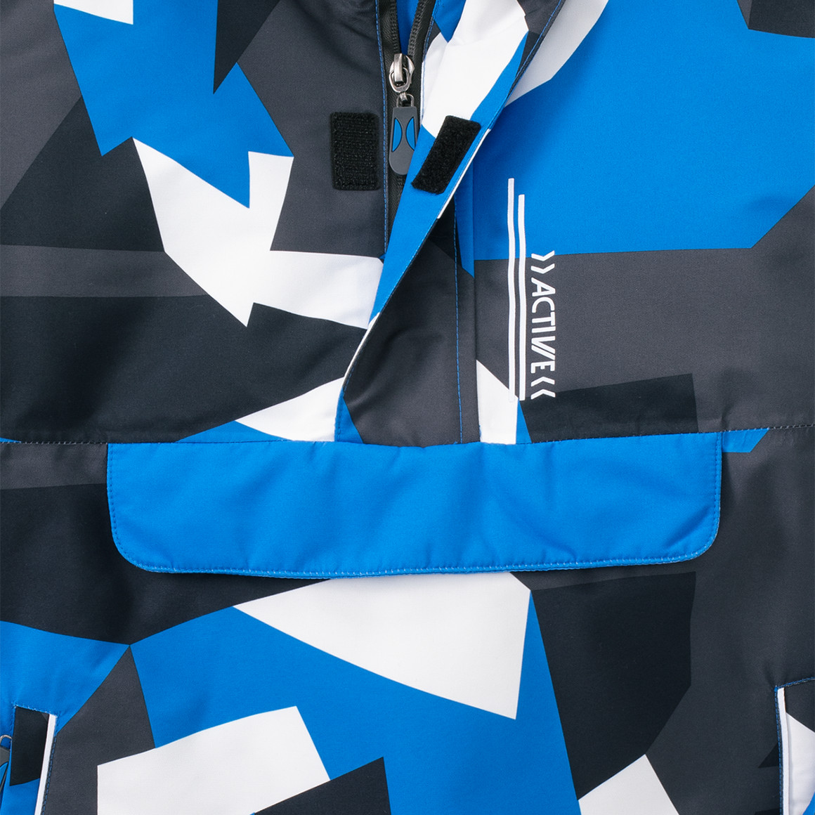 Jungen Schneejacke mit Allover-Print