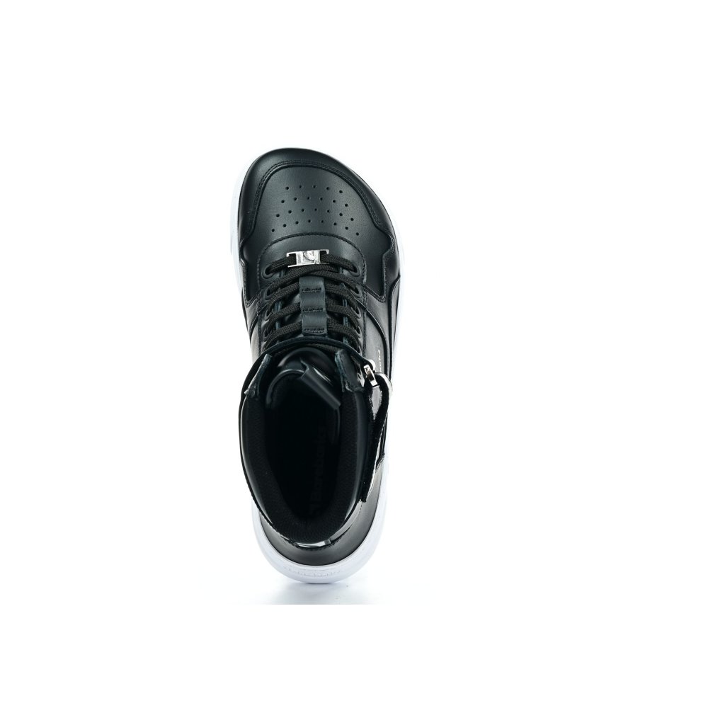 Be Lenka Barebarics Zing High Top Black White knöchelhohe Barfußsneakers