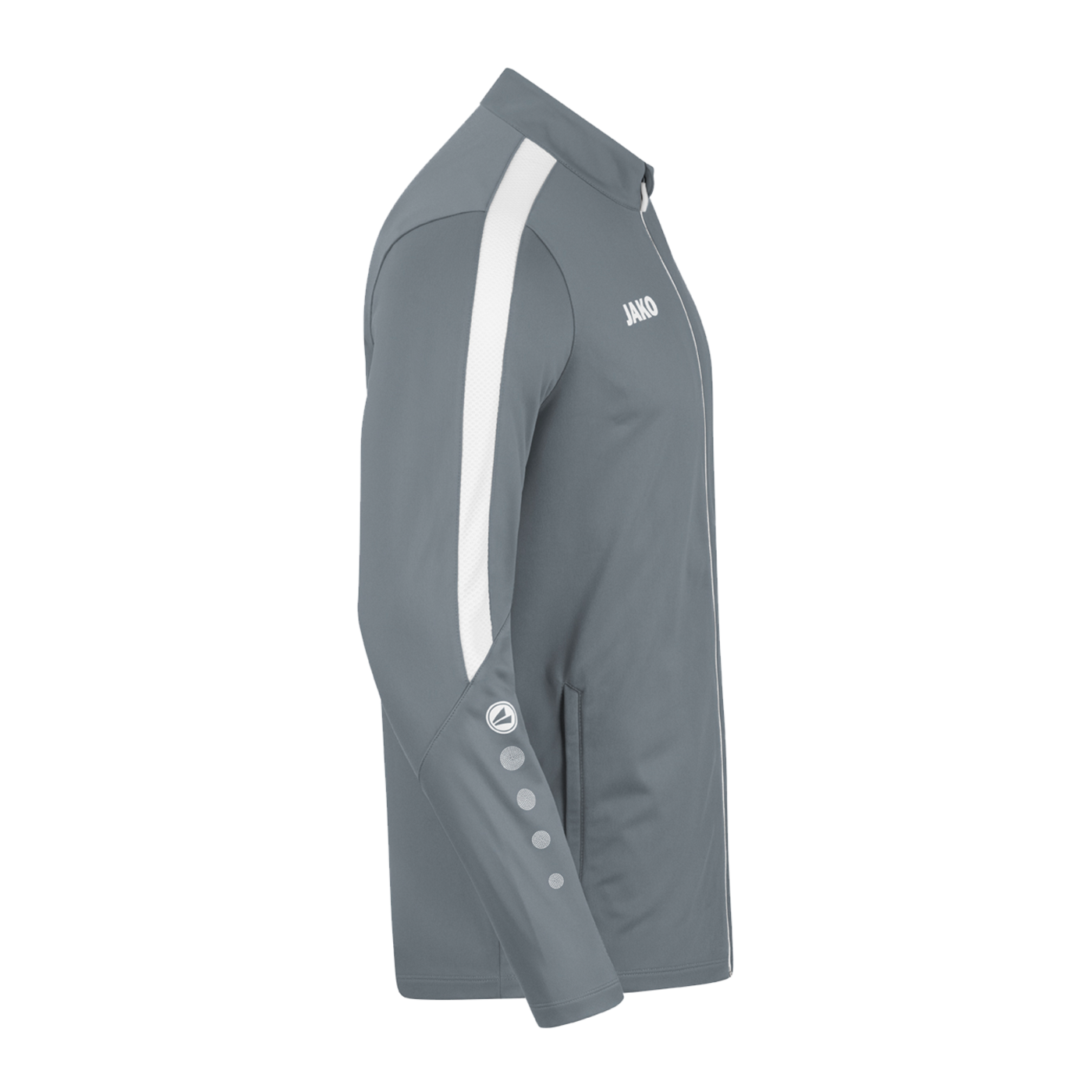 JAKO Power Polyesterjacke Grau Weiss F840