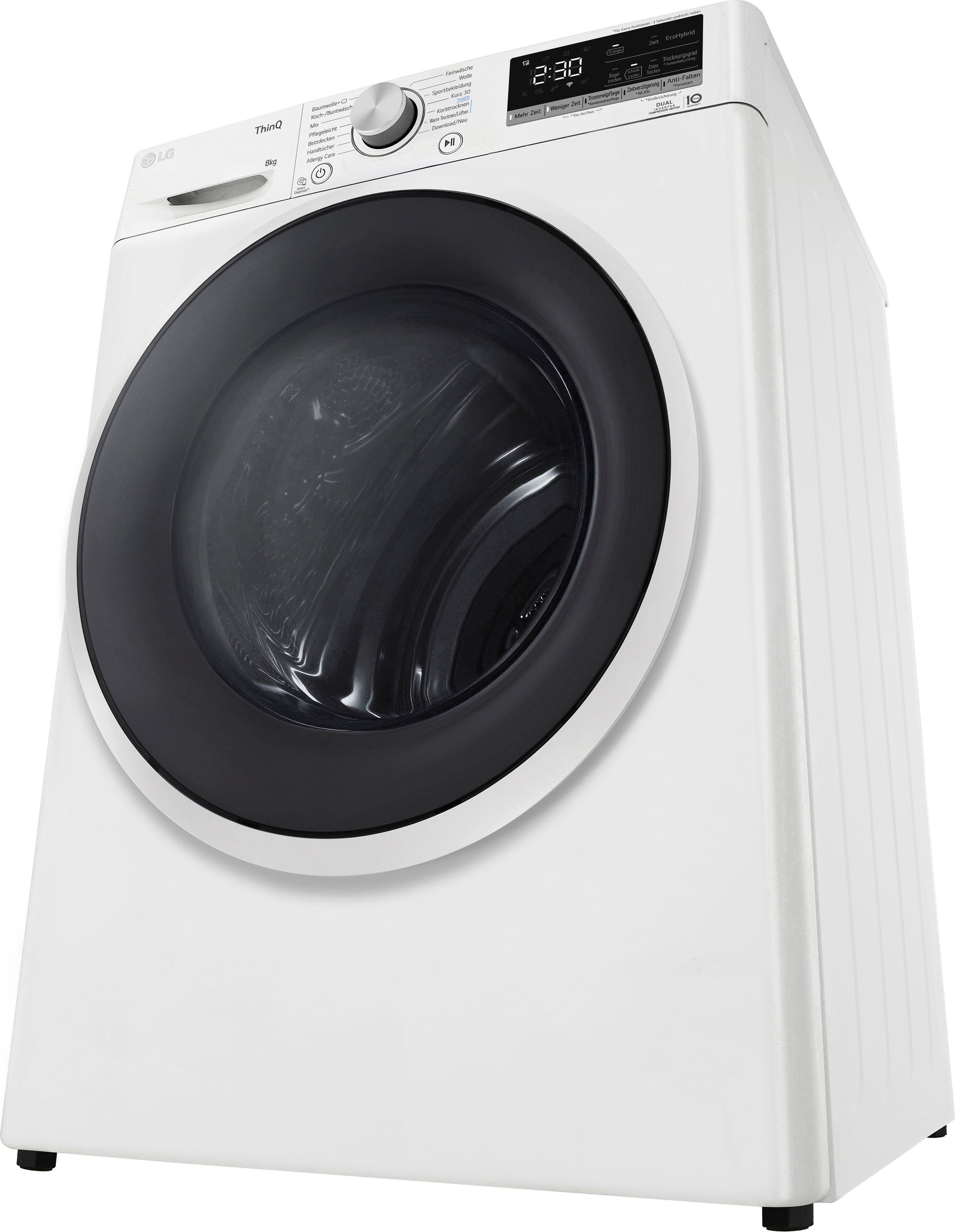 LG Wärmepumpentrockner RT80V9, 8 kg