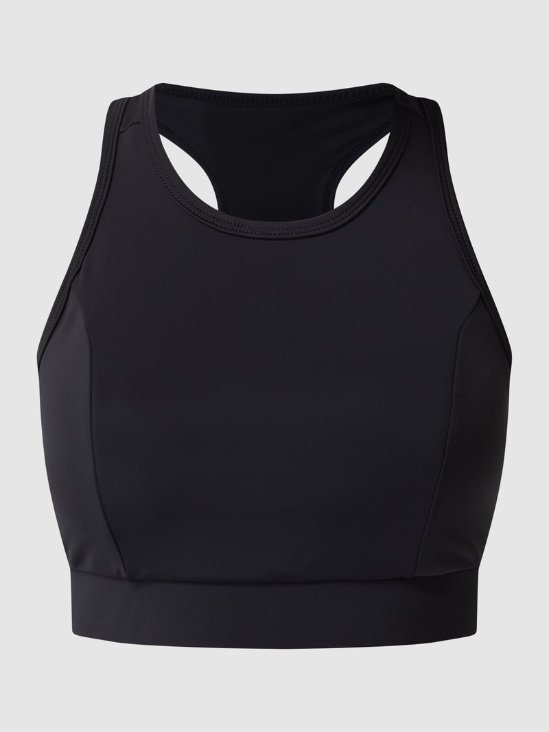 Bustier mit Racerback in schwarz
