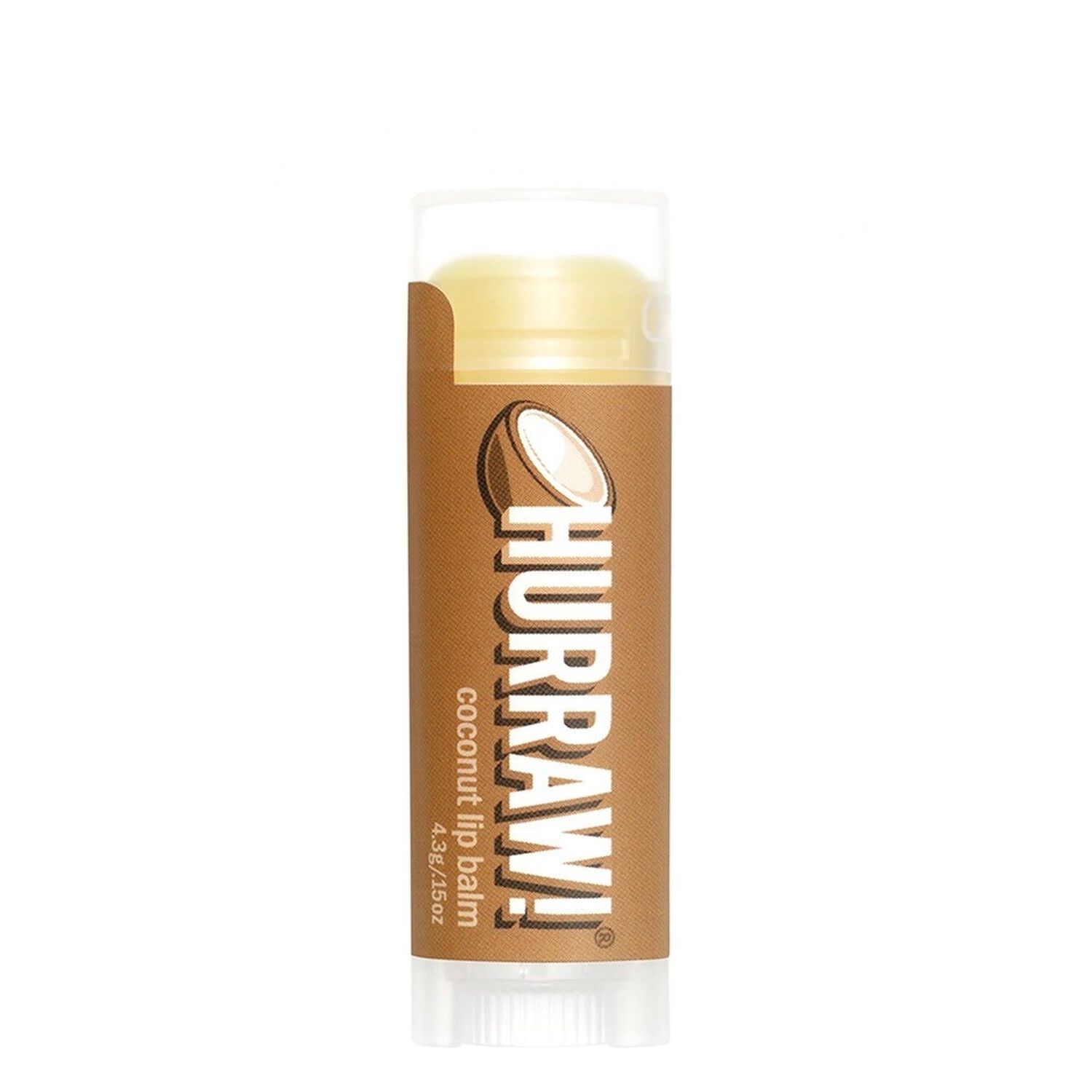 Hurraw Baume à Lèvres Noix de Coco 4,8 g