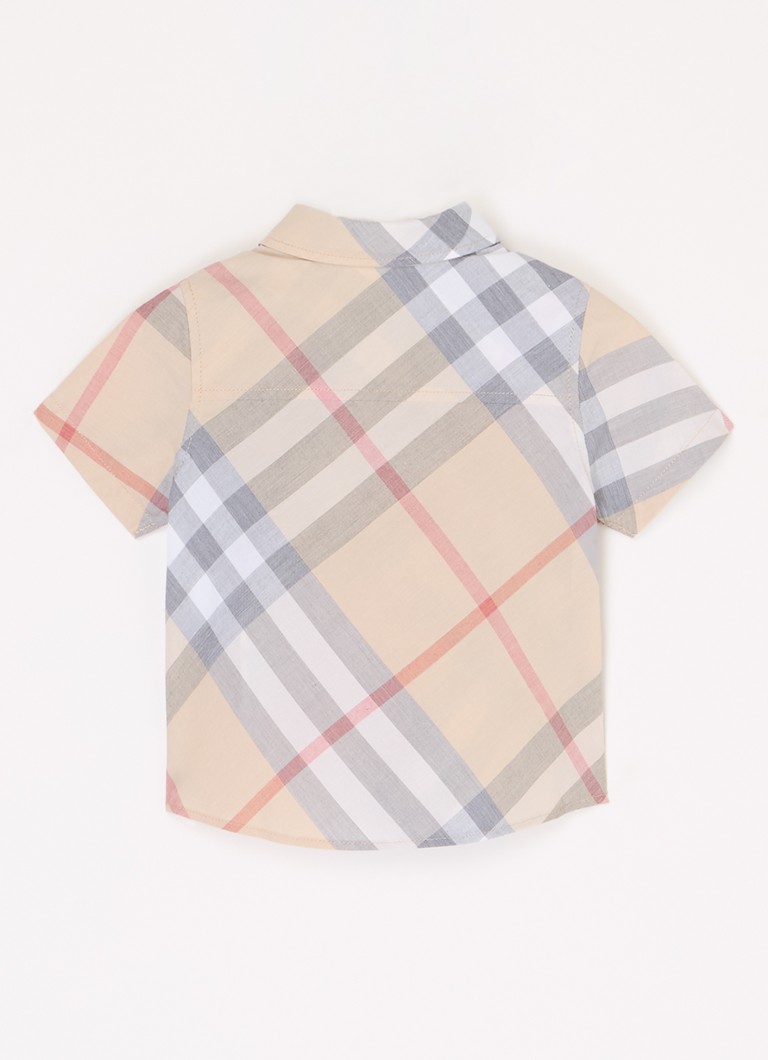 Cămașă Burberry Owen din bumbac organic