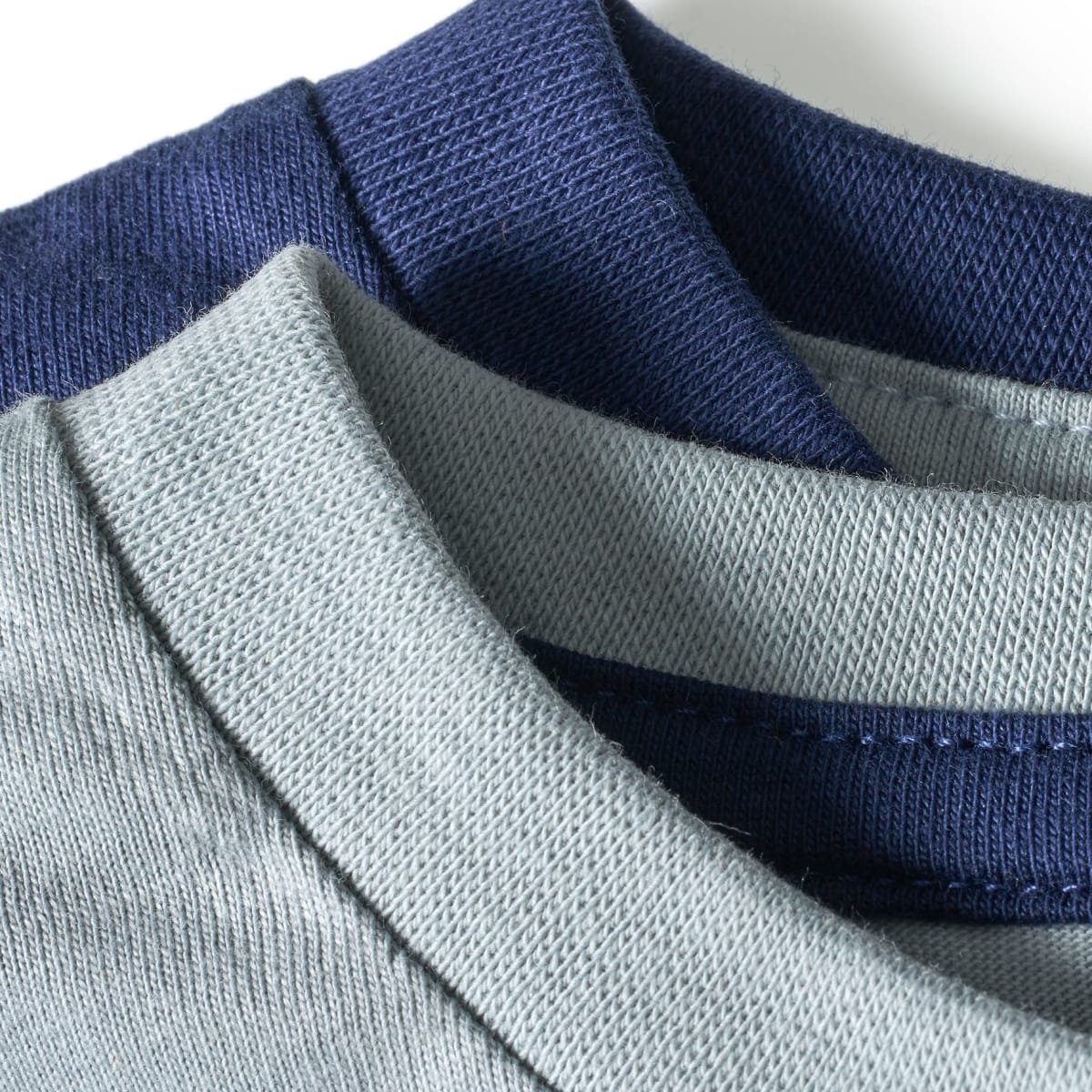 T-Shirts, blau, Gr. 110, 2 St