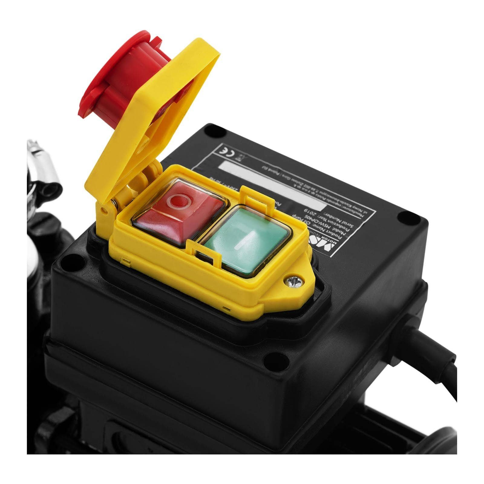 MSW Ölabsaugpumpe Dieselpumpe Selbstsaugend Heizölpumpe Ölpumpe Elektrisch Ölabsaugpumpe