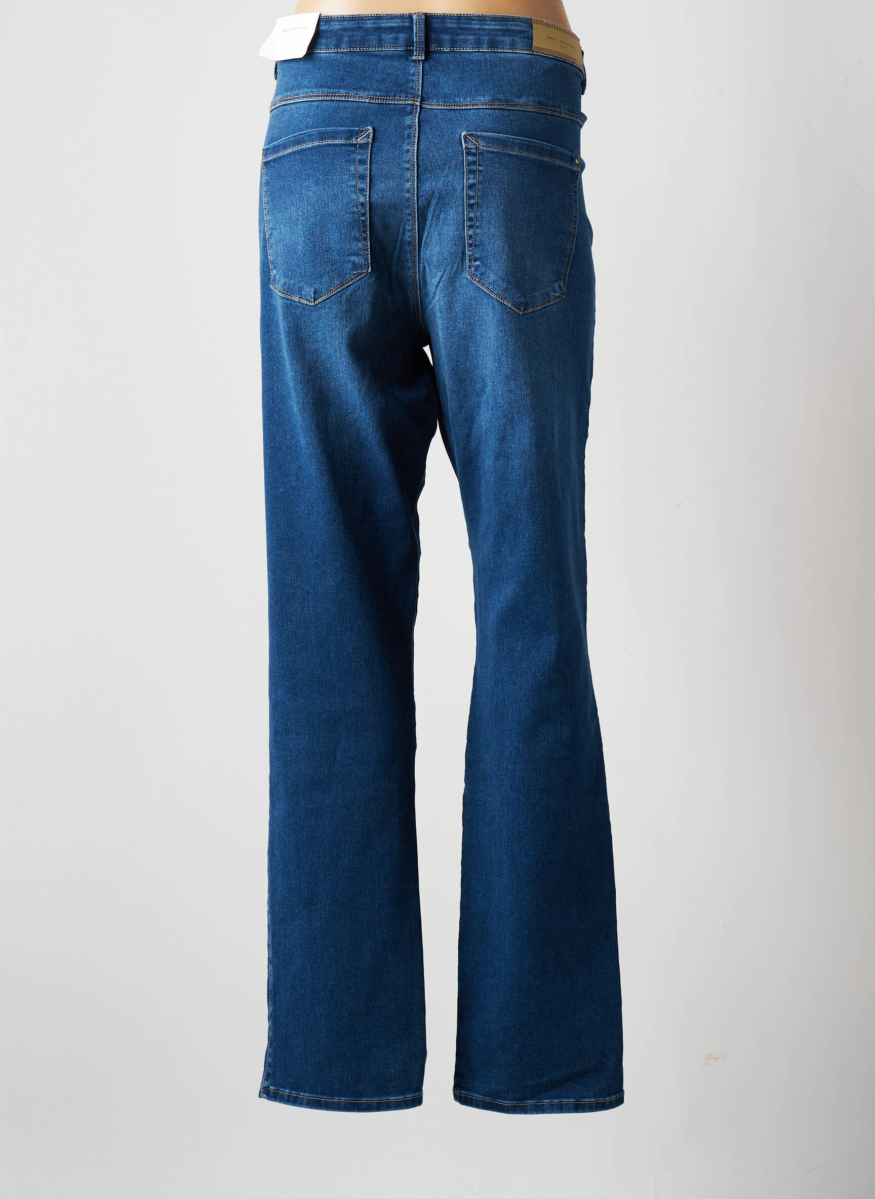 Only Carmakoma Jeans Skinny Femme couleur bleu