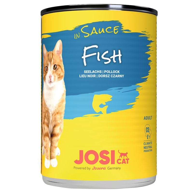 JosiCat Nassfutter in Soße 12 x 415 g zu TOP-Preisen | bitiba %
