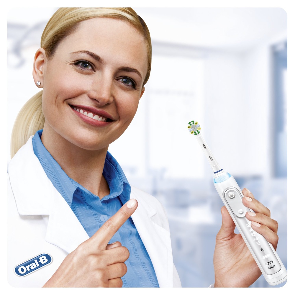 oral-b Oral-B FlossAction Brossette Avec CleanMaximiser, 2 Brossettes De Rechange