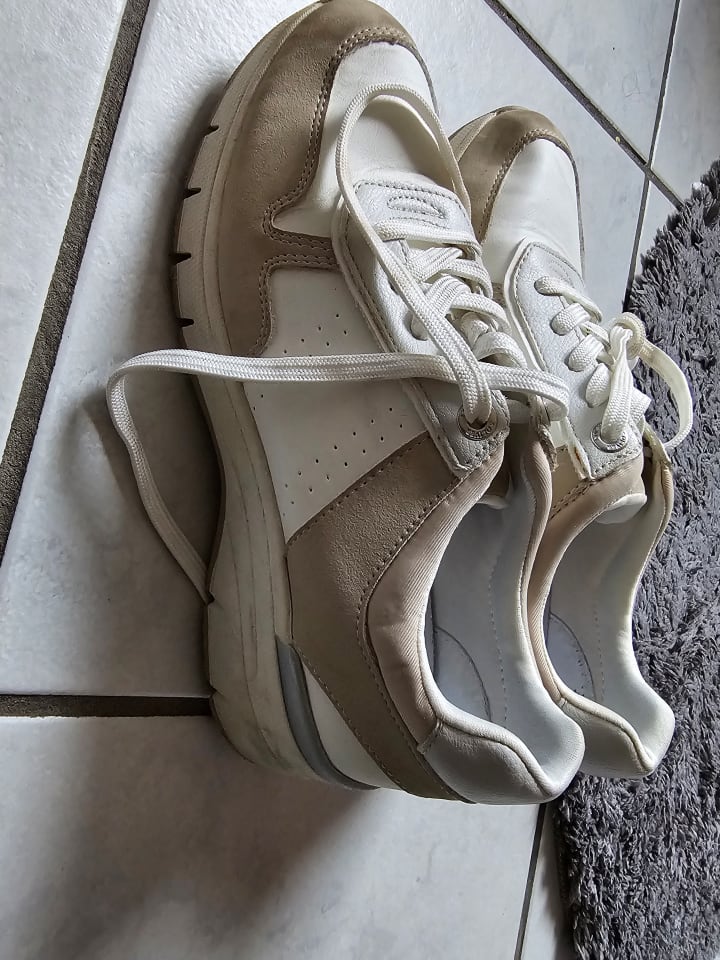 S. Oliver Sneakers in Weiß/ Beige günstig kaufen 40