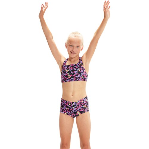 KINDER BIKINI PR BLEG 2PC JF BLACK/PINK