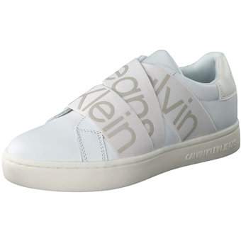 Calvin Klein Classic Cupsole Elast Webbing in weiß