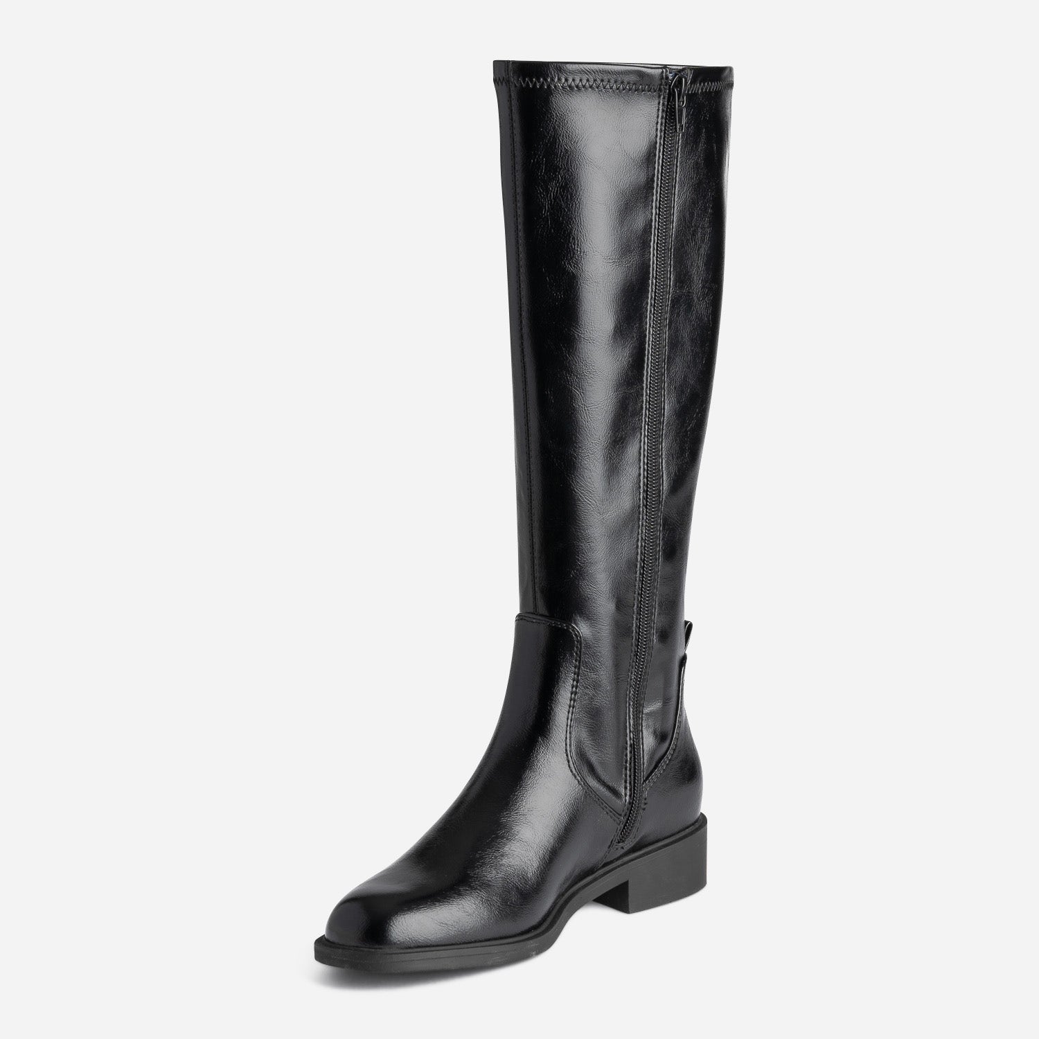 Botte noire glacée