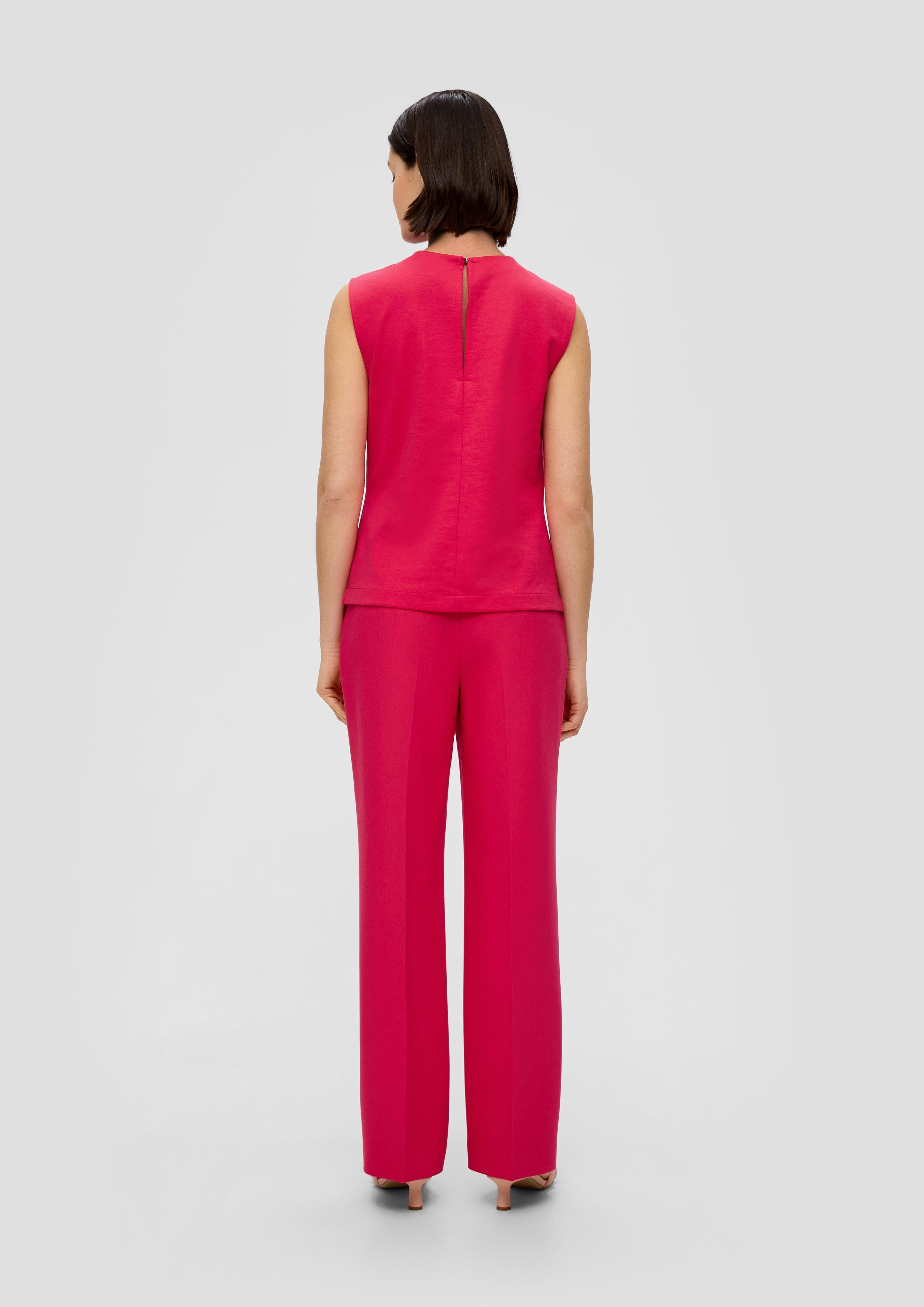 Ärmellose Bluse aus Jersey  2140832-4554