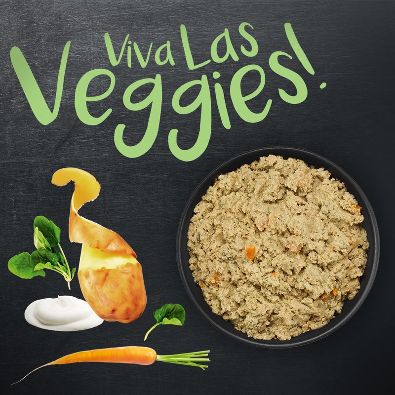 Greenwoods Veggie mit Joghurt, Kartoffeln, Karotten und Spinat