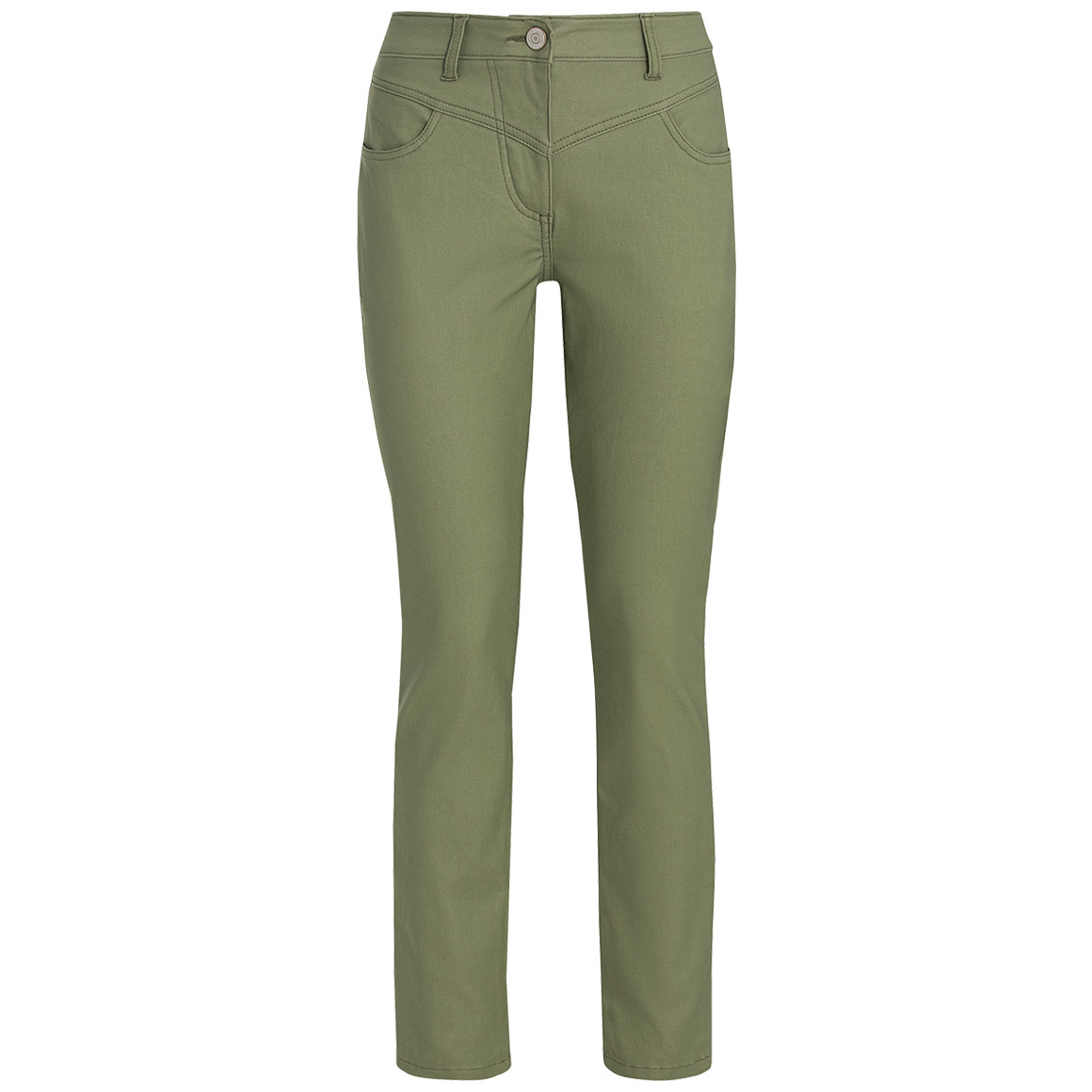 Damen Slim-Hose beschichtet