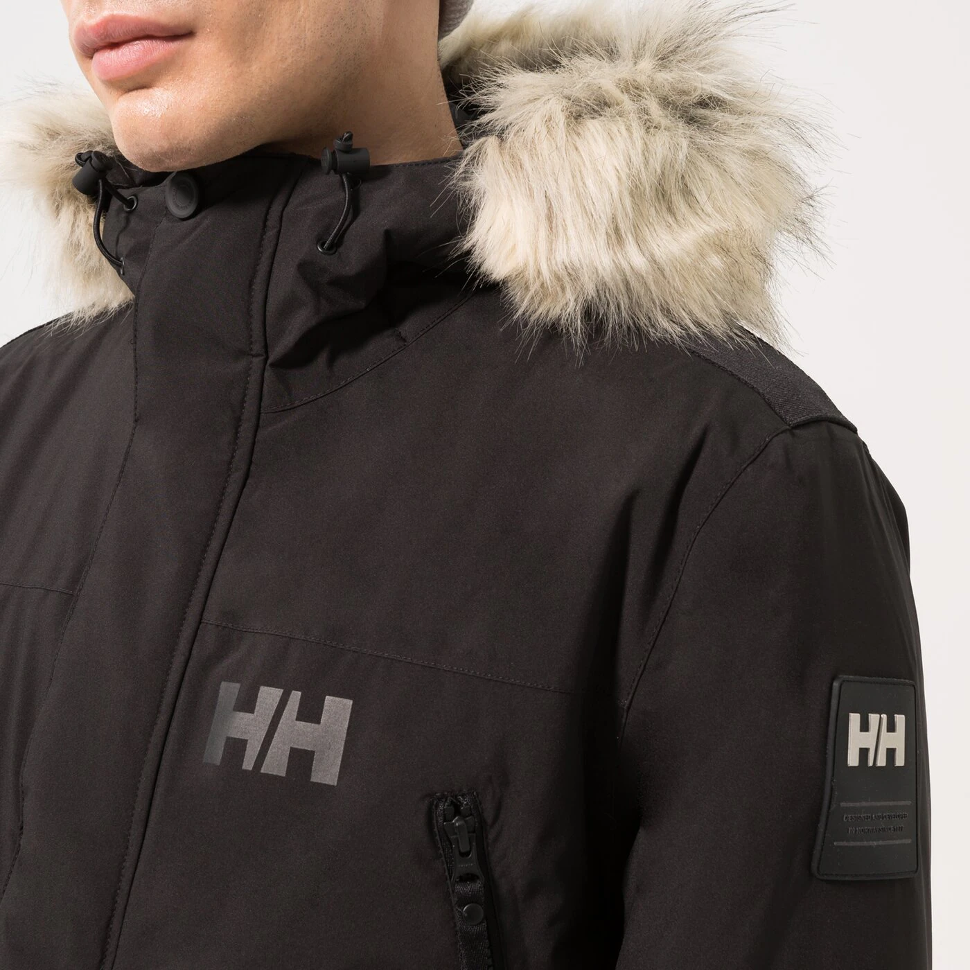 HELLY HANSEN JACKE WINTER REINE PARKA Schwarz