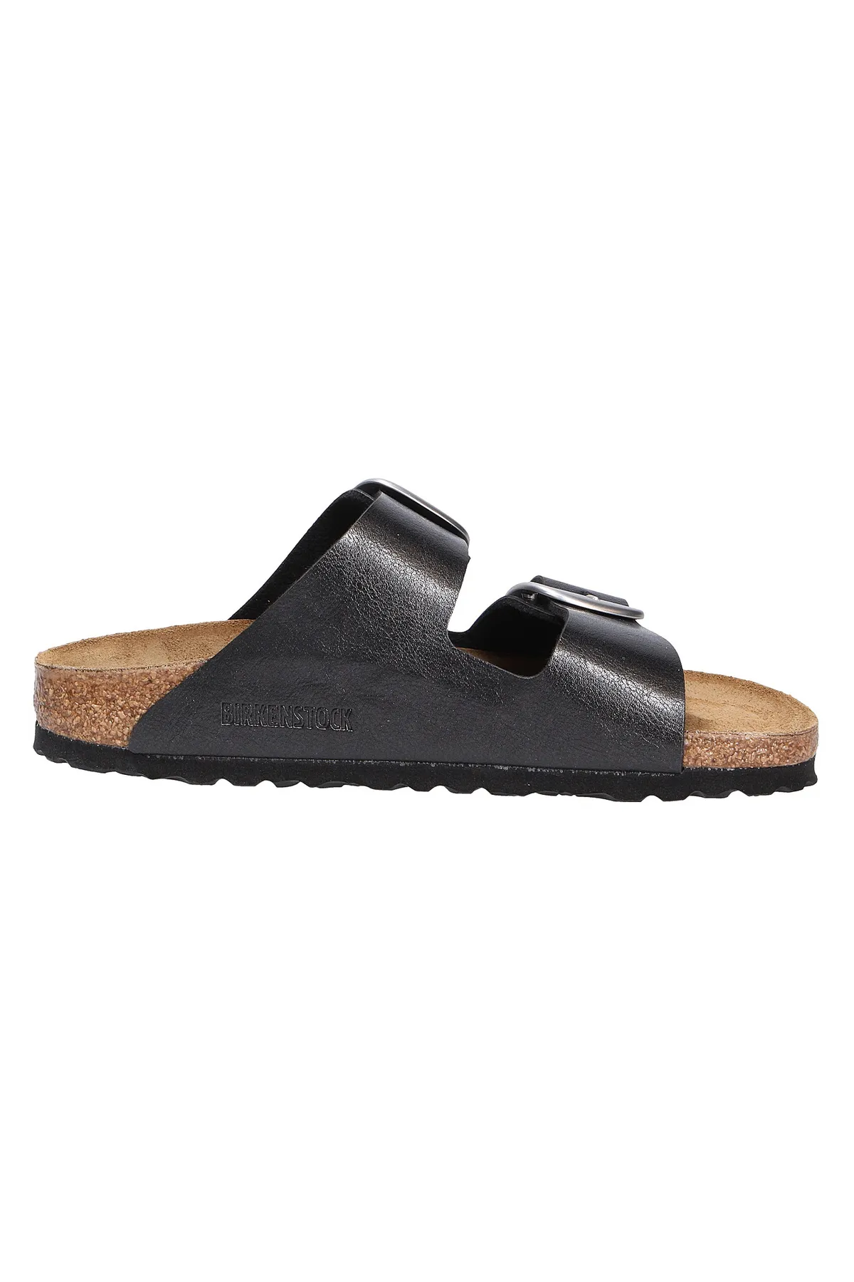 Birkenstock  Pantolette - Schwarz - Flacher Absatz