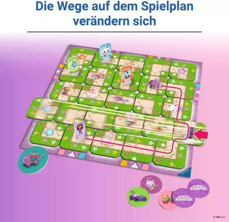 Gabby's Dollhouse Junior Labyrinth - Kinderspiel ab 4 Jahren