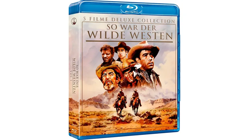 So war der wilde Westen Vol. 1 - Deluxe Collection (5 Blu-ray-Box mit Wendecover)  [5 BRs]