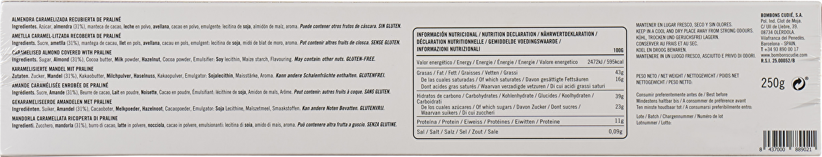 Cudié Catànies Classic 250g