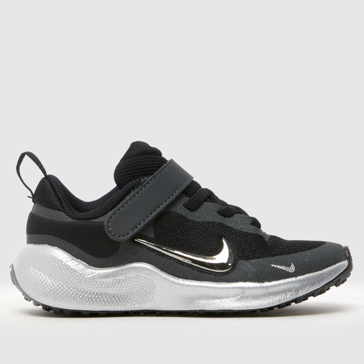 Nike svarta multifunktionella Revolution 7 SE flickor junior träningsskor