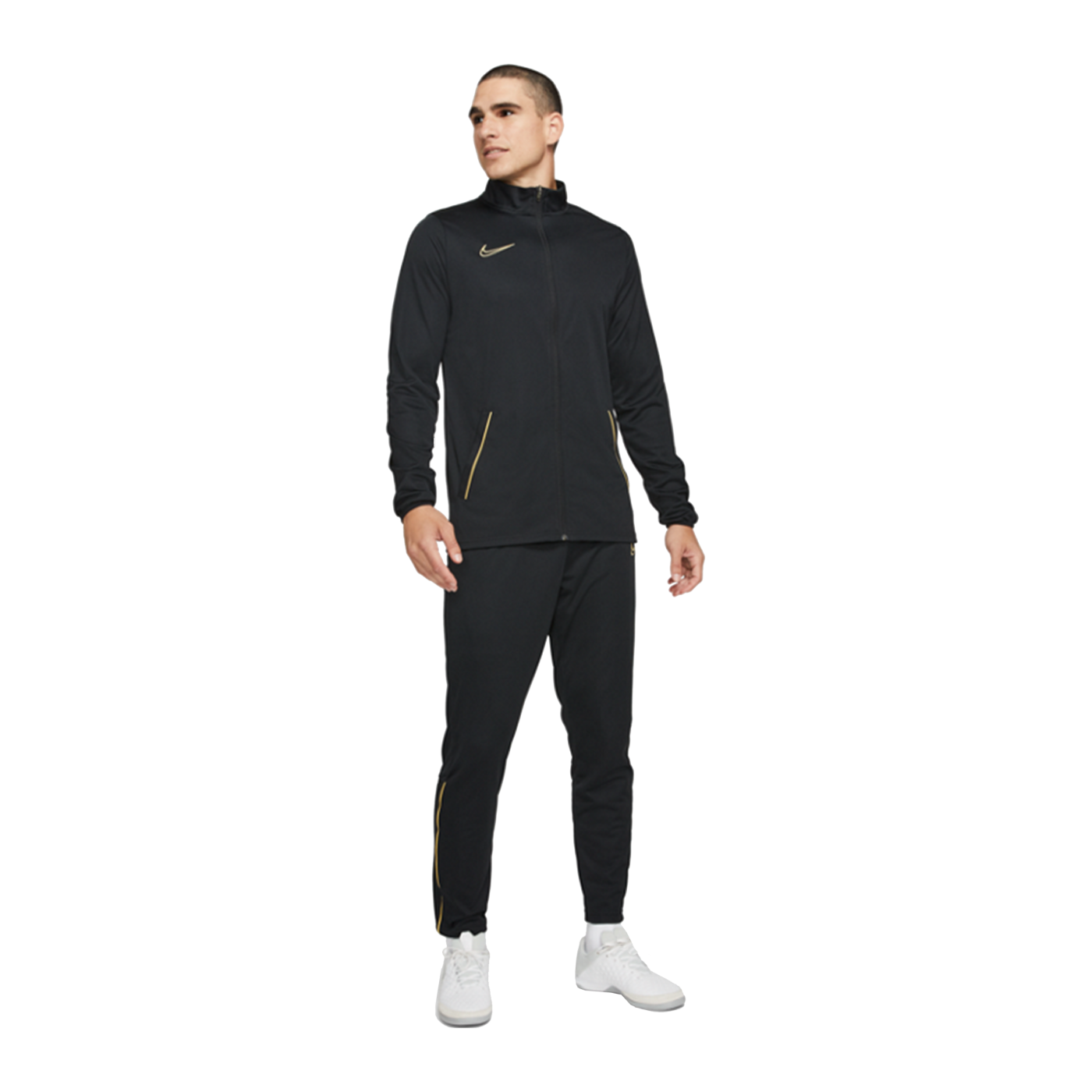 Nike Academy 21 Trainingsanzug Schwarz Gold F014