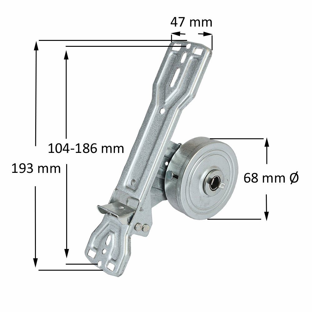 Inovatec GmbH Fenster 2 Stück Rollladen Design Gurtwickler mit Clip-Blende für 20-23 mm Gurt