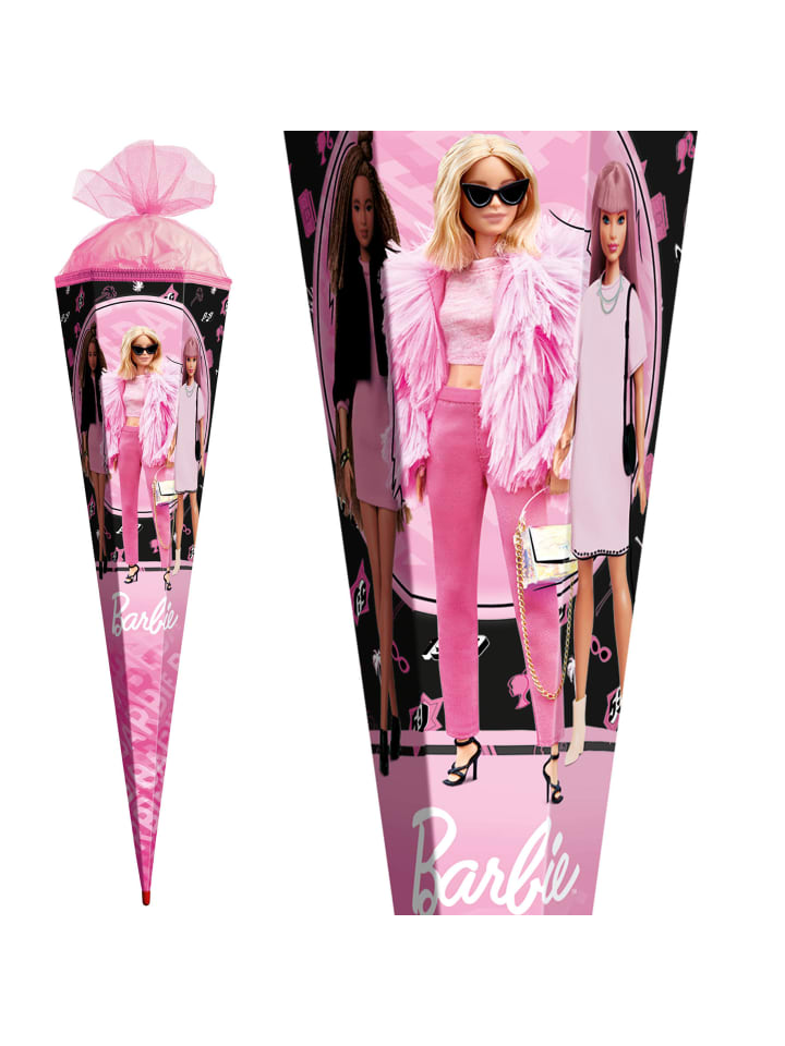 ROTH Schultüte groß Barbie 85 cm in Rosa günstig kaufen onesize
