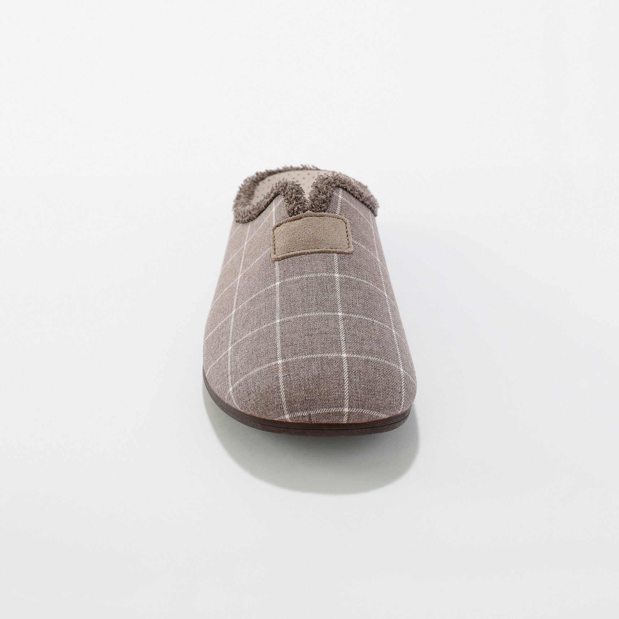Mules carreaux semelle intérieure amovible
