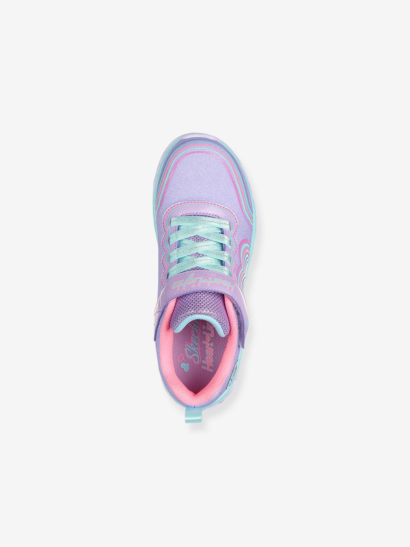 Skechers Kinder Leucht-Sneakers Heart Lights Retro Hearts 302689L LVMT SKECHERS - violett