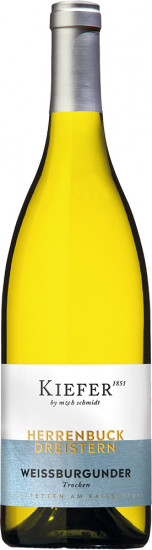 2021 Weißburgunder Dreistern trocken - Weingut Friedrich Kiefer