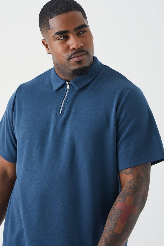 Plus Slim-Fit Poloshirt