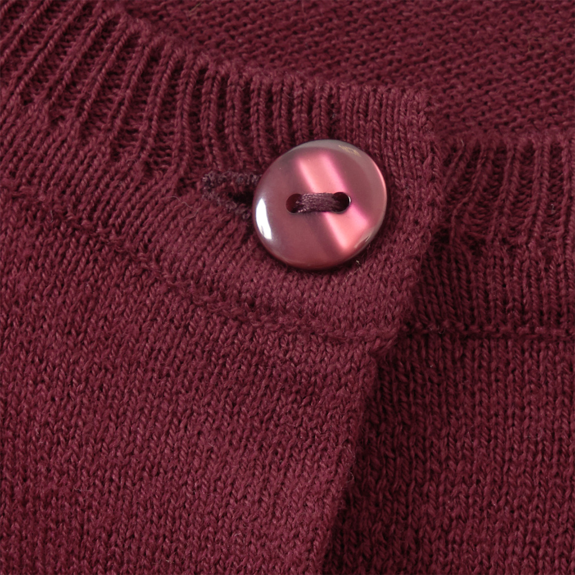 Mädchen Feinstrickjacke im Basic-Look