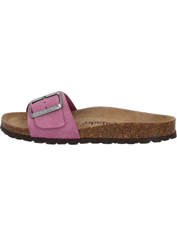 palado Pantoletten in lila velours günstig kaufen