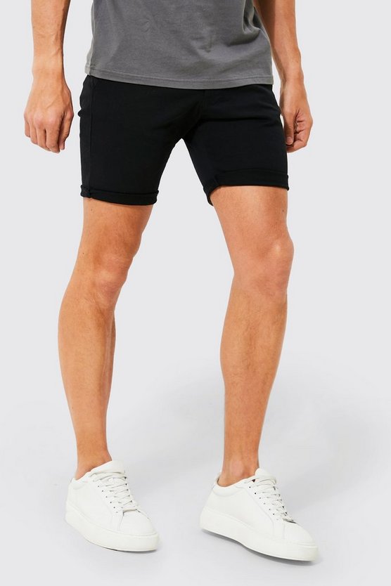 Skinny Chino-Shorts
