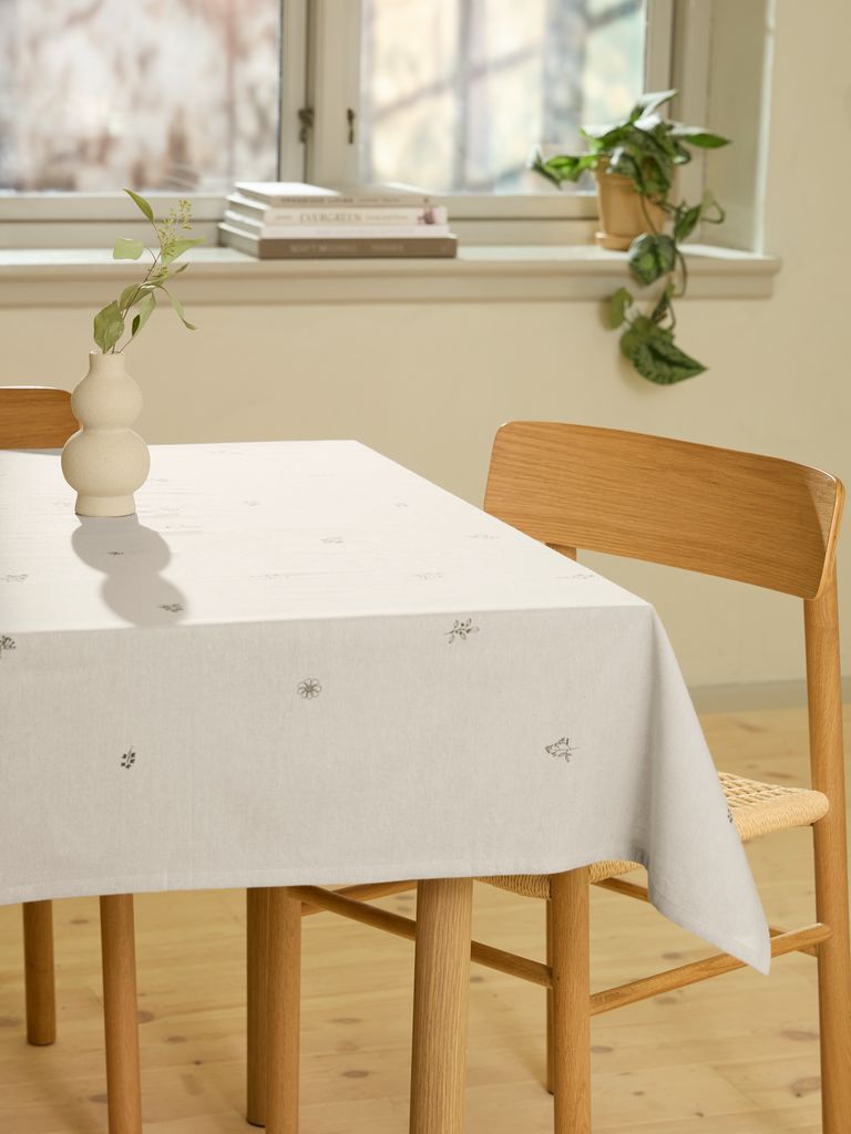ENGFIOL tablecloth 140x240 beige-gray