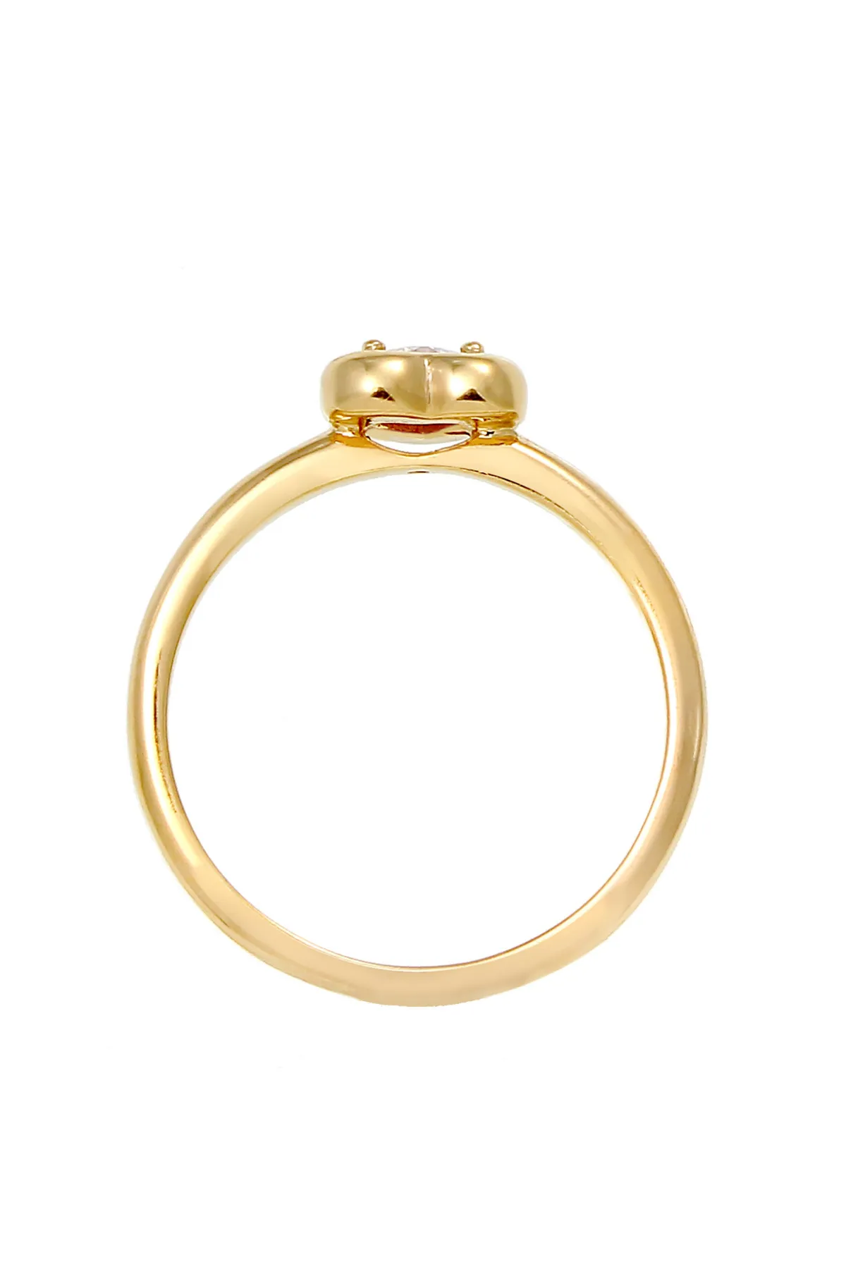 ELLI  Ring - Goldfarben - Zirkon