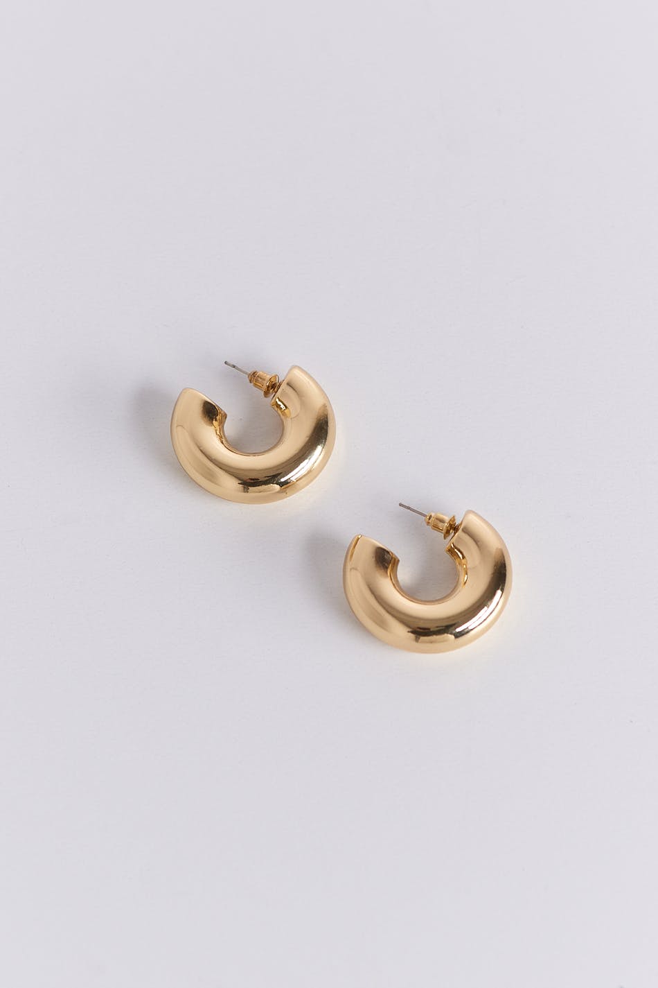 Superchunky hoops earrings