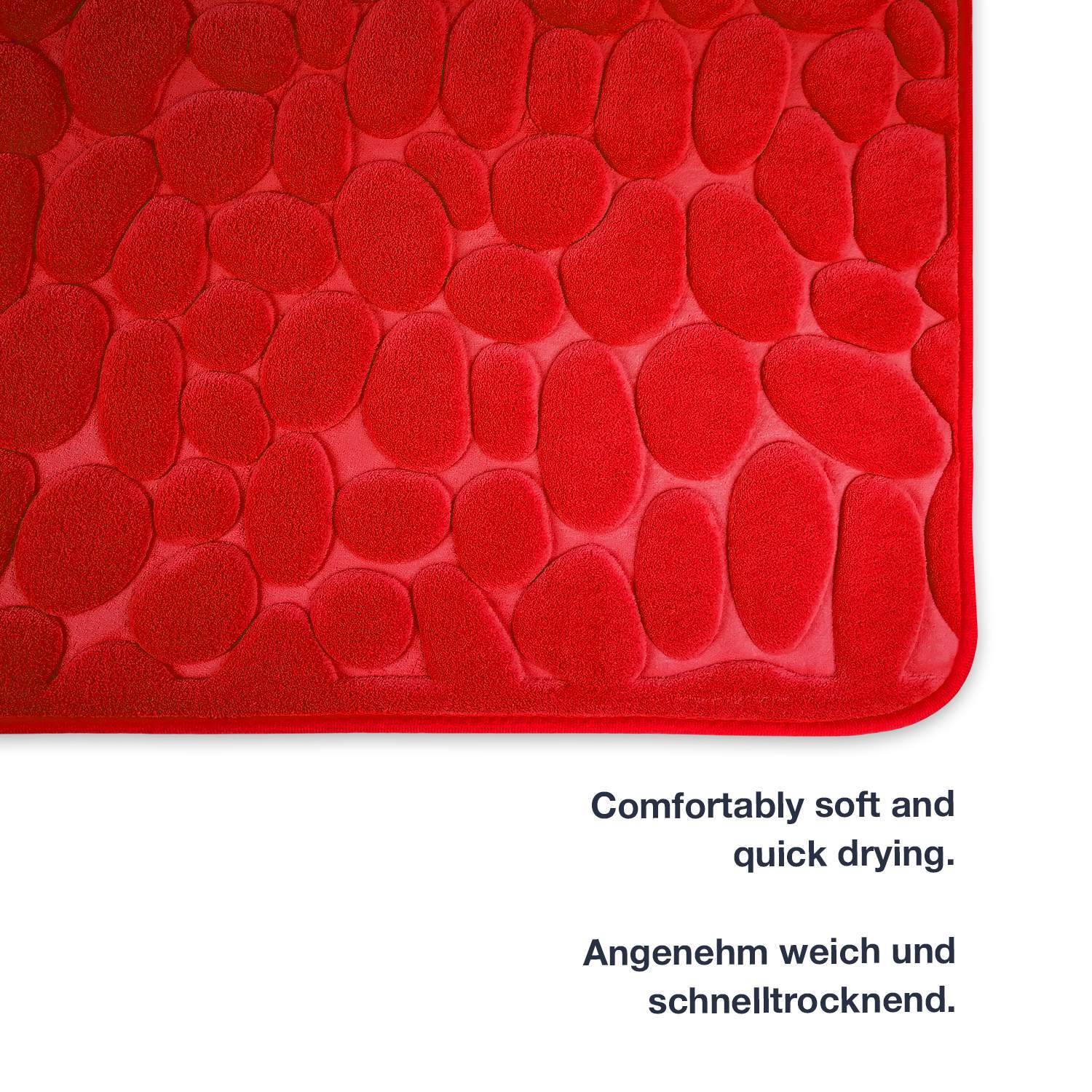 weiche Memoryschaum Badematte LONDON