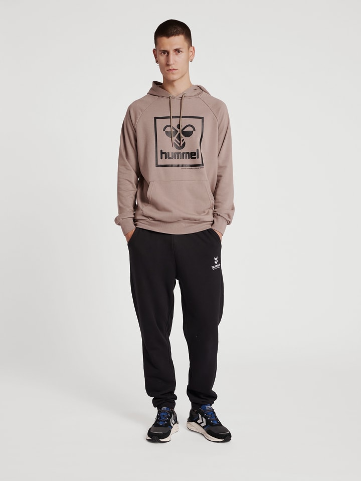 Hummel Hummel Verstellbare Taille Kapuzenpullover Raglanärmel Hmlisam Herren in DRIFTWOOD günstig kaufen