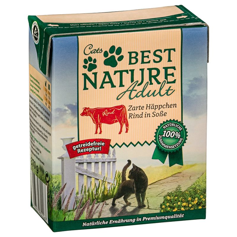 Sparpaket Best Nature Adult Cat 16 x 370 g