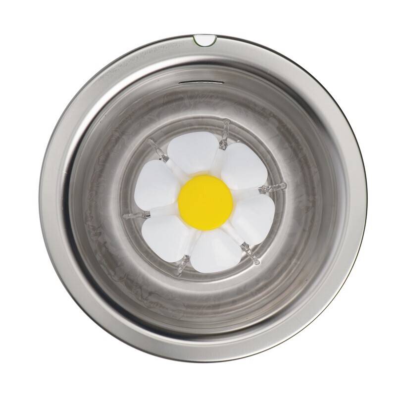 Catit Trinkbrunnen Catit Trinkbrunnen Blume mit Edelstahl