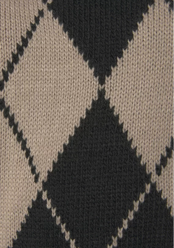 Rhombenpullover