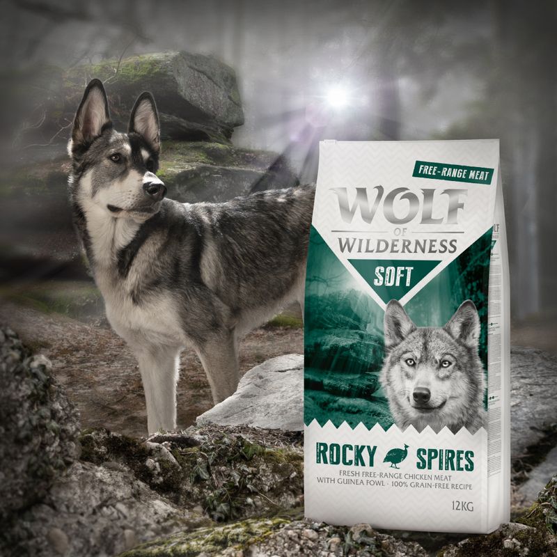 Wolf of Wilderness Soft - Rocky Spires - Freiland-Huhn & Perlhuhn