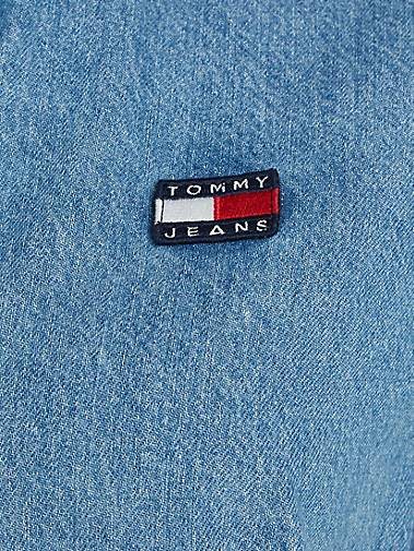TOMMY-JEANS Damen Jeanskleid