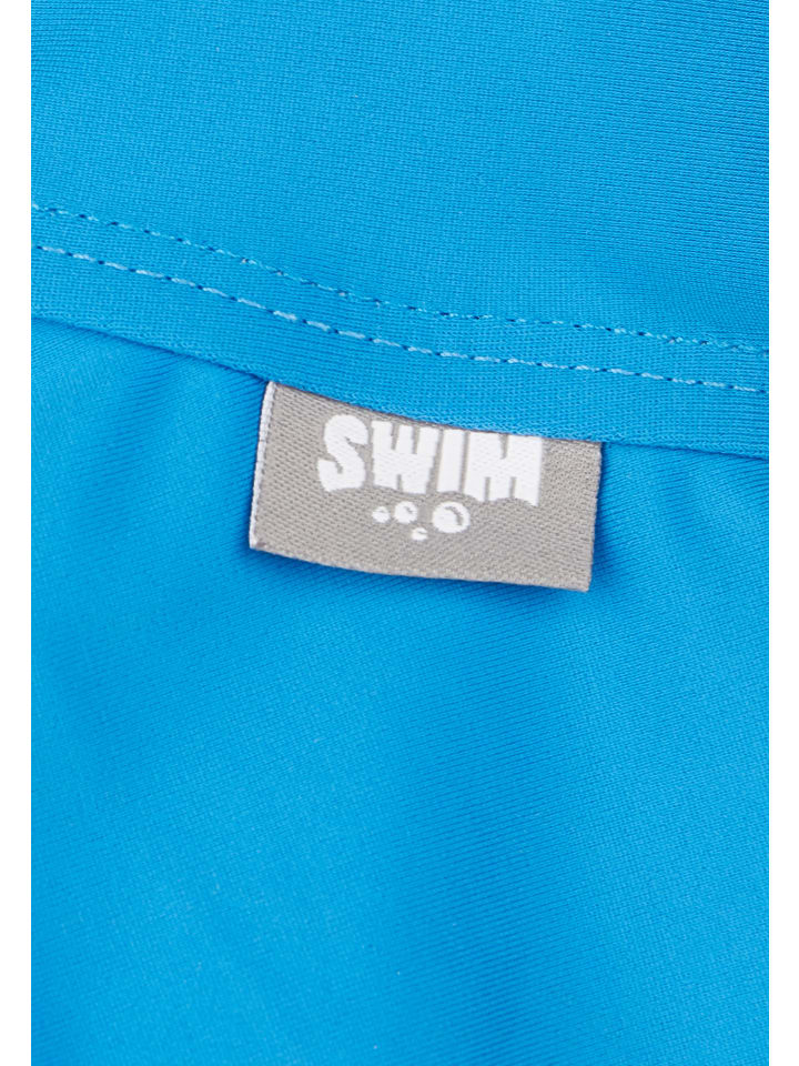Sterntaler Bademütze mit Nackenschutz uni in blue günstig kaufen