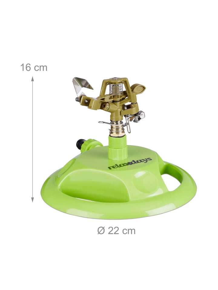 relaxdays Impulsregner in Grün günstig kaufen onesize