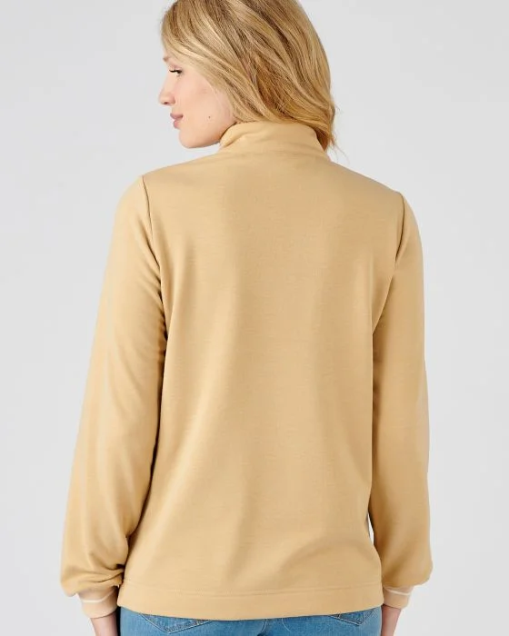 Sweat-shirt en molleton gratté