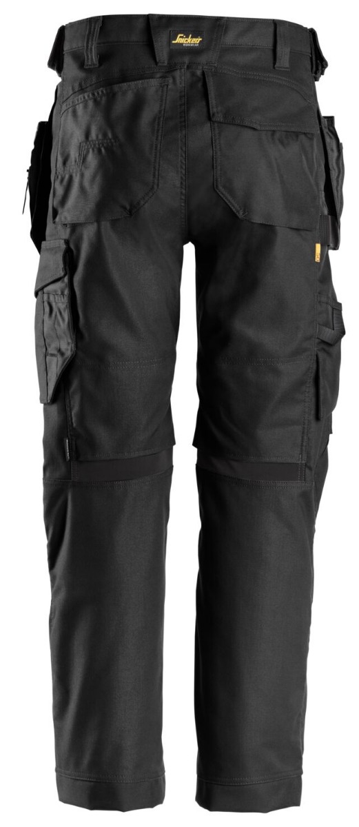 Snickers Workwear 6224 AllroundWork, spodnie robocze Canvas+ z kieszeniami kaburowymi