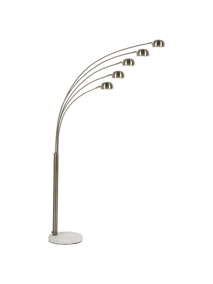 Beliani Stehleuchten FLINDERS in Gold - (W) 100 x (H) 212 x (L) 100 cm günstig kaufen onesize